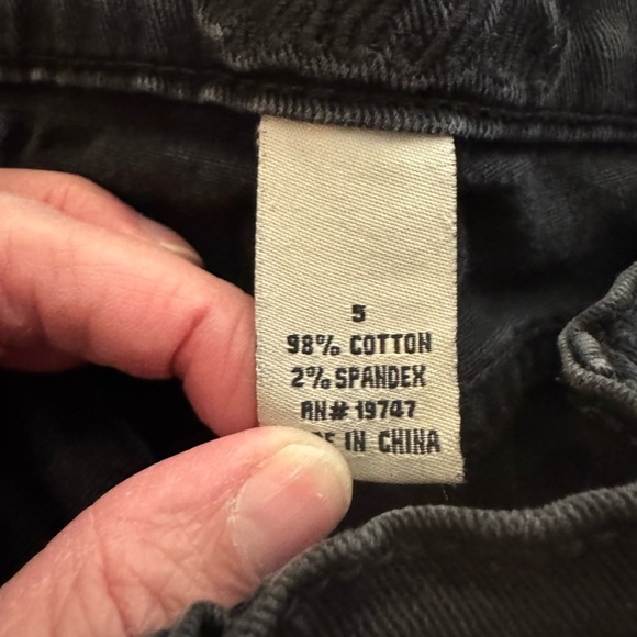 Red Rivet Black Distressed Jeans size 5 - Picture 8 of 9